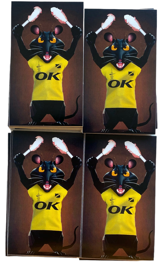 Stickers Pyro rat rath