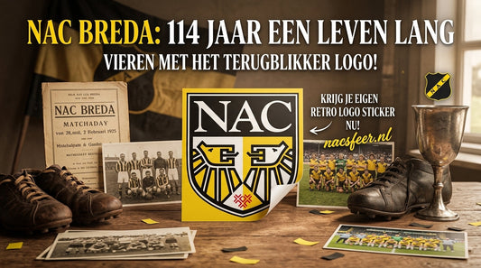 NAC retro logo 1996: 114 jaar NAC Breda gevierd