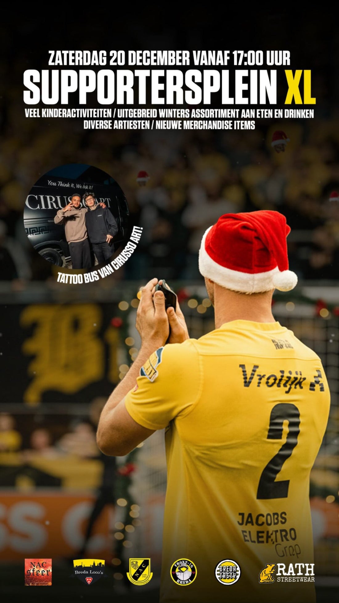 NIEUW: Blijf warm in Breda-stijl + Scoor je gear op het supportersplein XL!